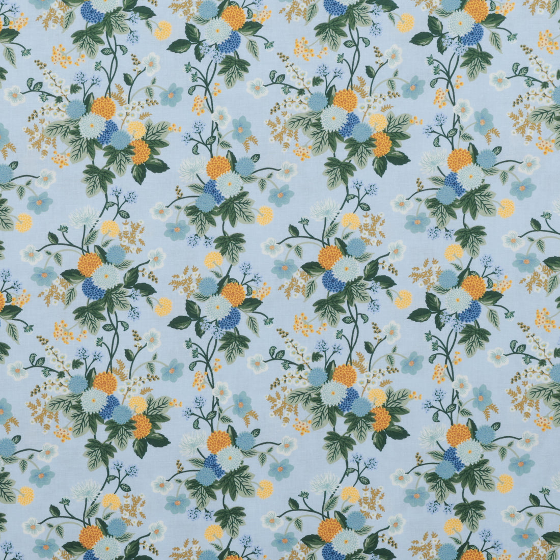 Rifle Paper Co. - Cotton - Dahlia - Blue