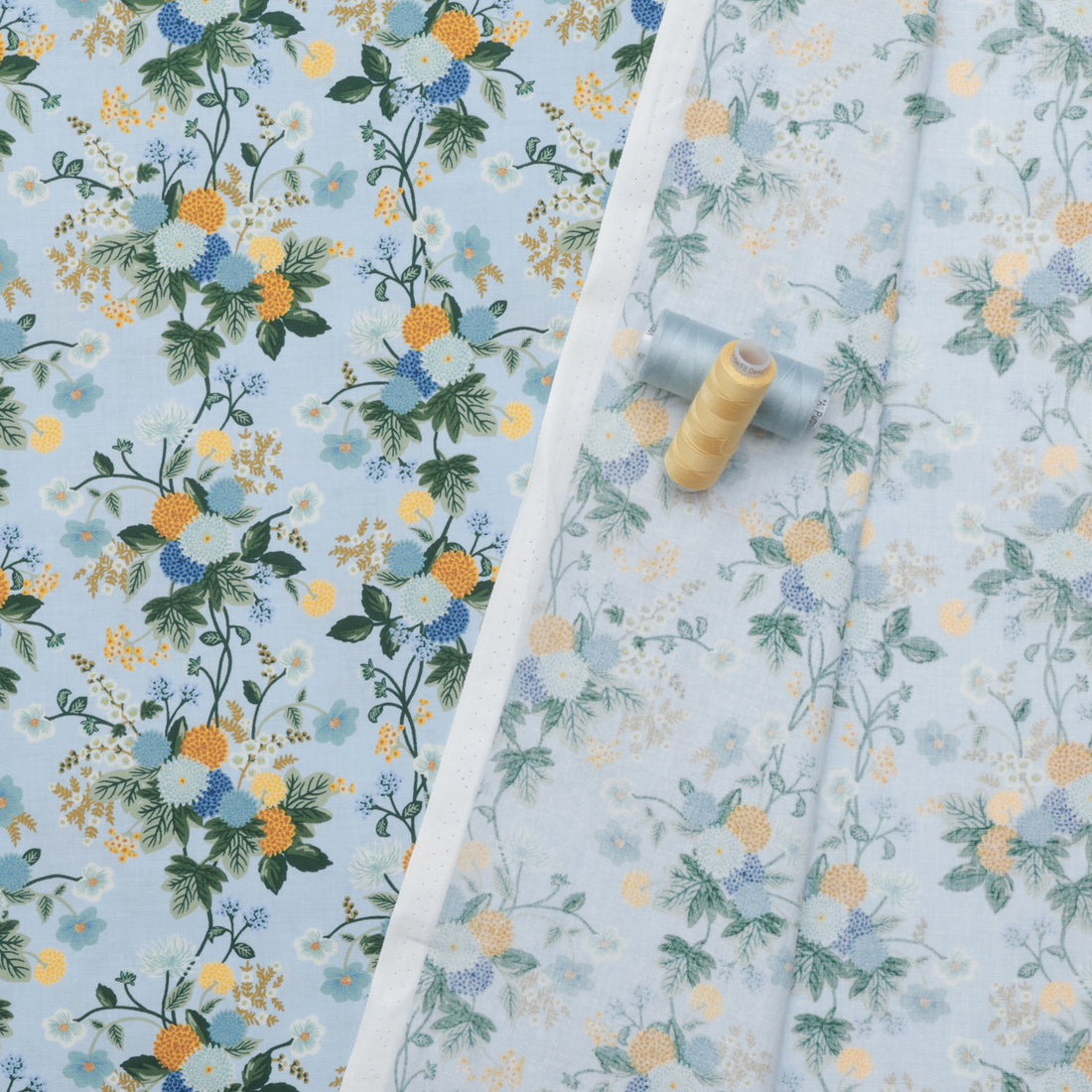 Rifle Paper Co. - Cotton - Dahlia - Blue