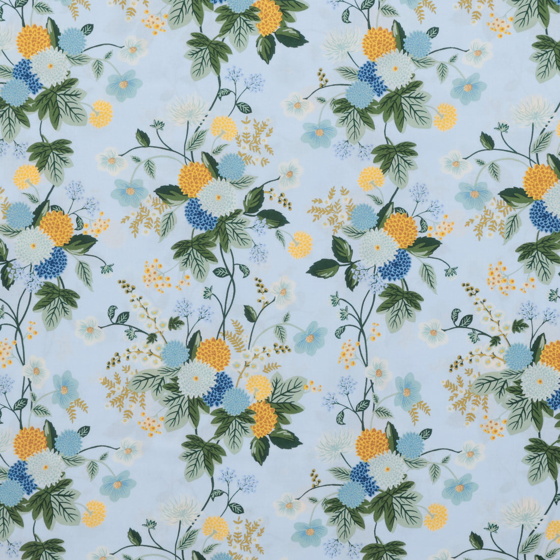 Rifle Paper Co. - Rayon - Dahlia - Blue