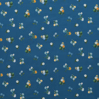 Rifle Paper Co. - Rayon - Dahlia - Ditsy - Navy