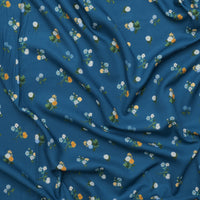 Rifle Paper Co. - Rayon - Dahlia - Ditsy - Navy