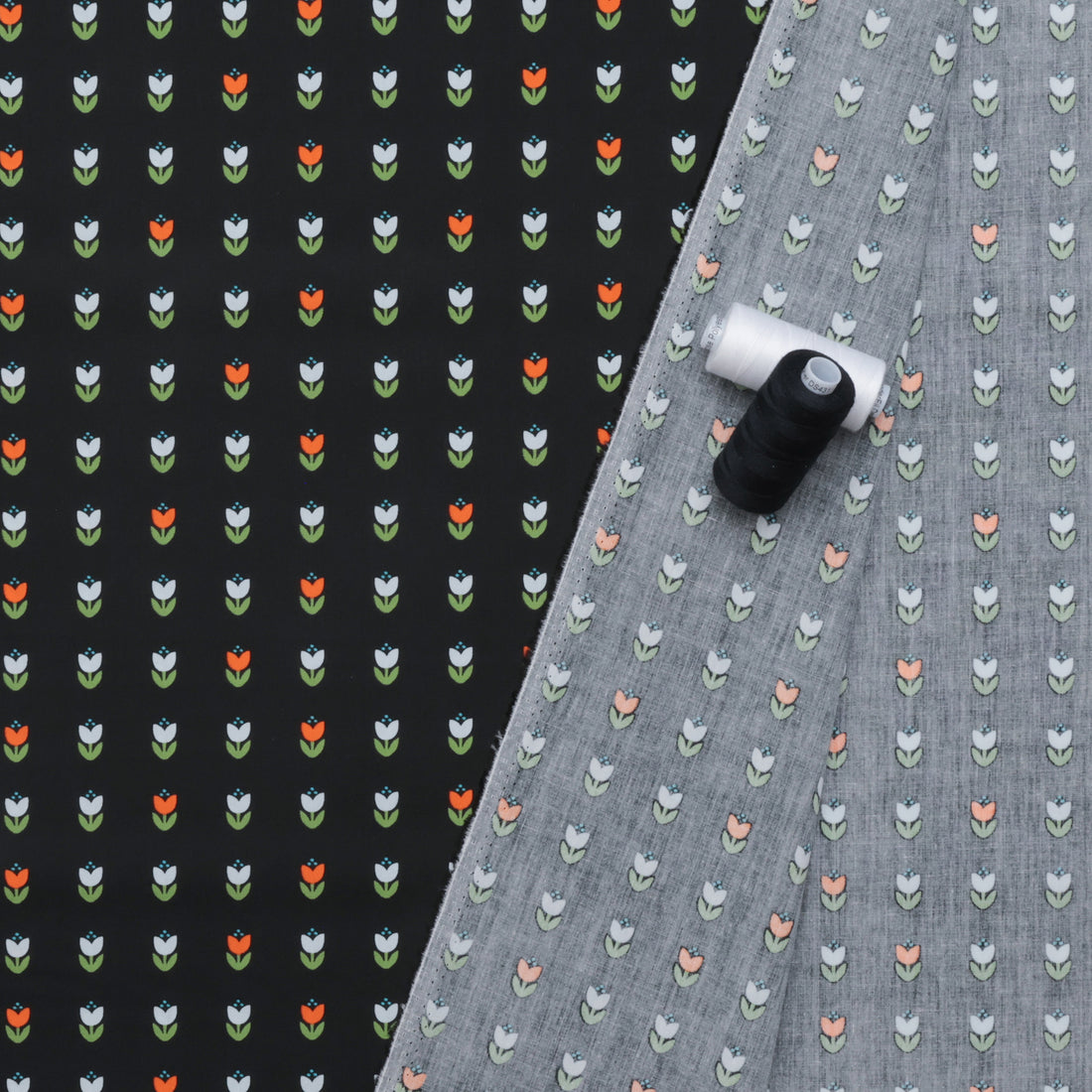 AGF - Cotton - Modernista - Rooted - Tulips