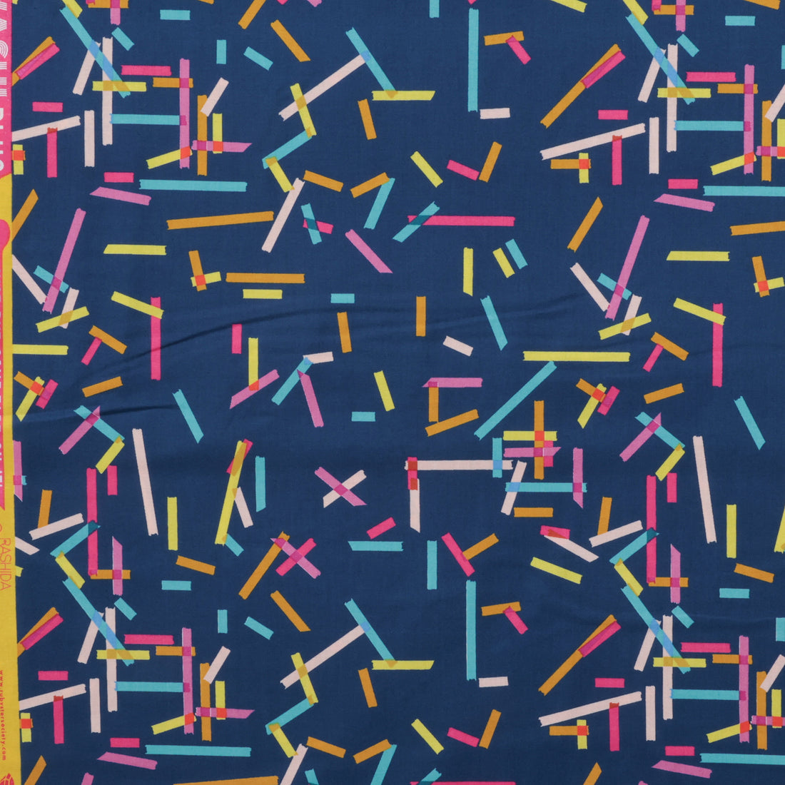 Ruby Star - Cotton - Washi Plus - Tape - Bluebell
