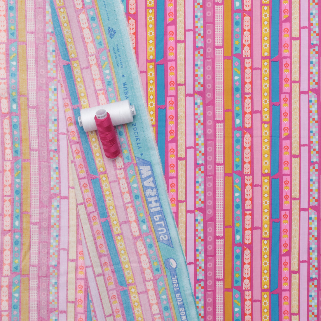 Ruby Star - Cotton - Washi Plus - Yay Its Tape - Berry