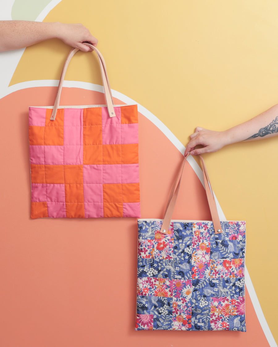 Quilted Tote Bag