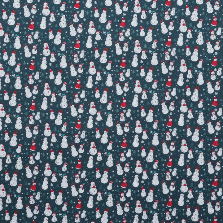 RJR Fabrics - Cotton -  Snow Day Fun - Snowmen Fun - Cold Night