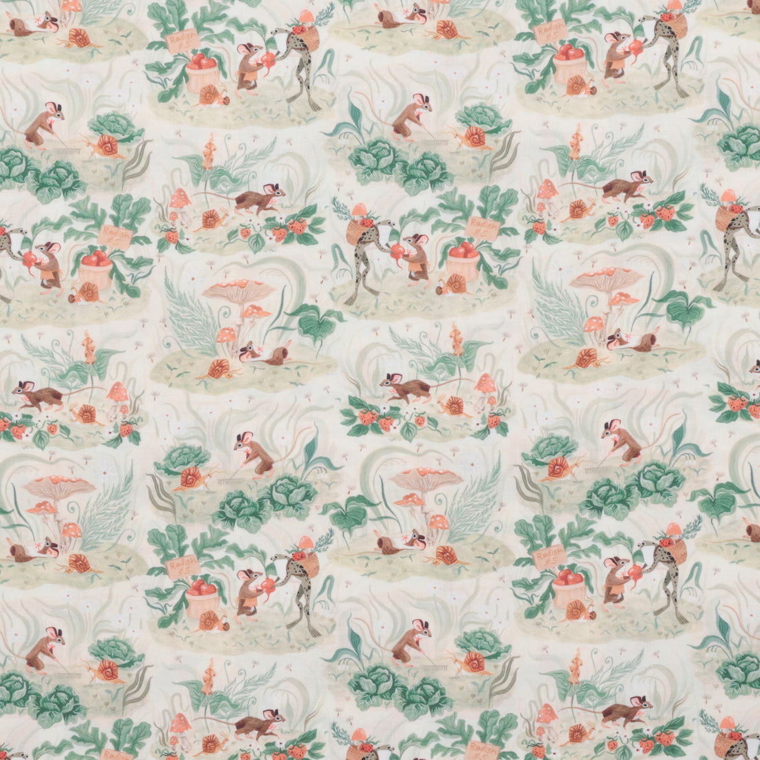 Dear Stella - Cotton -  Country Mouse - Vanilla