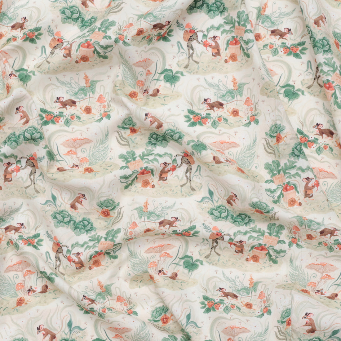 Dear Stella - Cotton -  Country Mouse - Vanilla