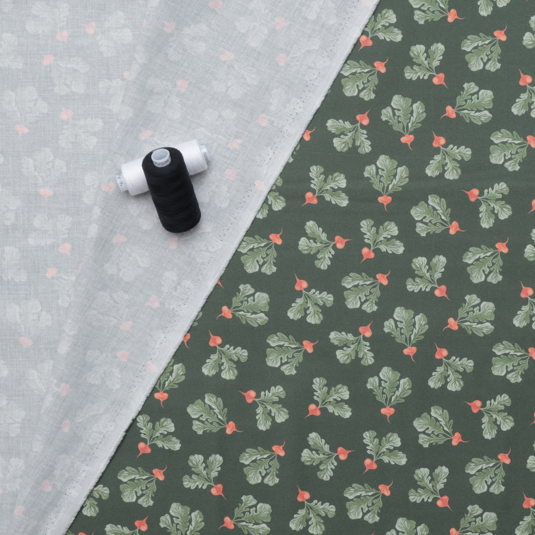 Dear Stella - Cotton -  Country Mouse - Radish - Alpine