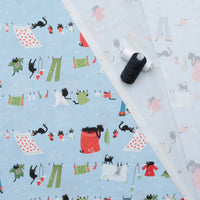 Dear Stella - Cotton - Cats In The Laundry - Hanging Out - Sky