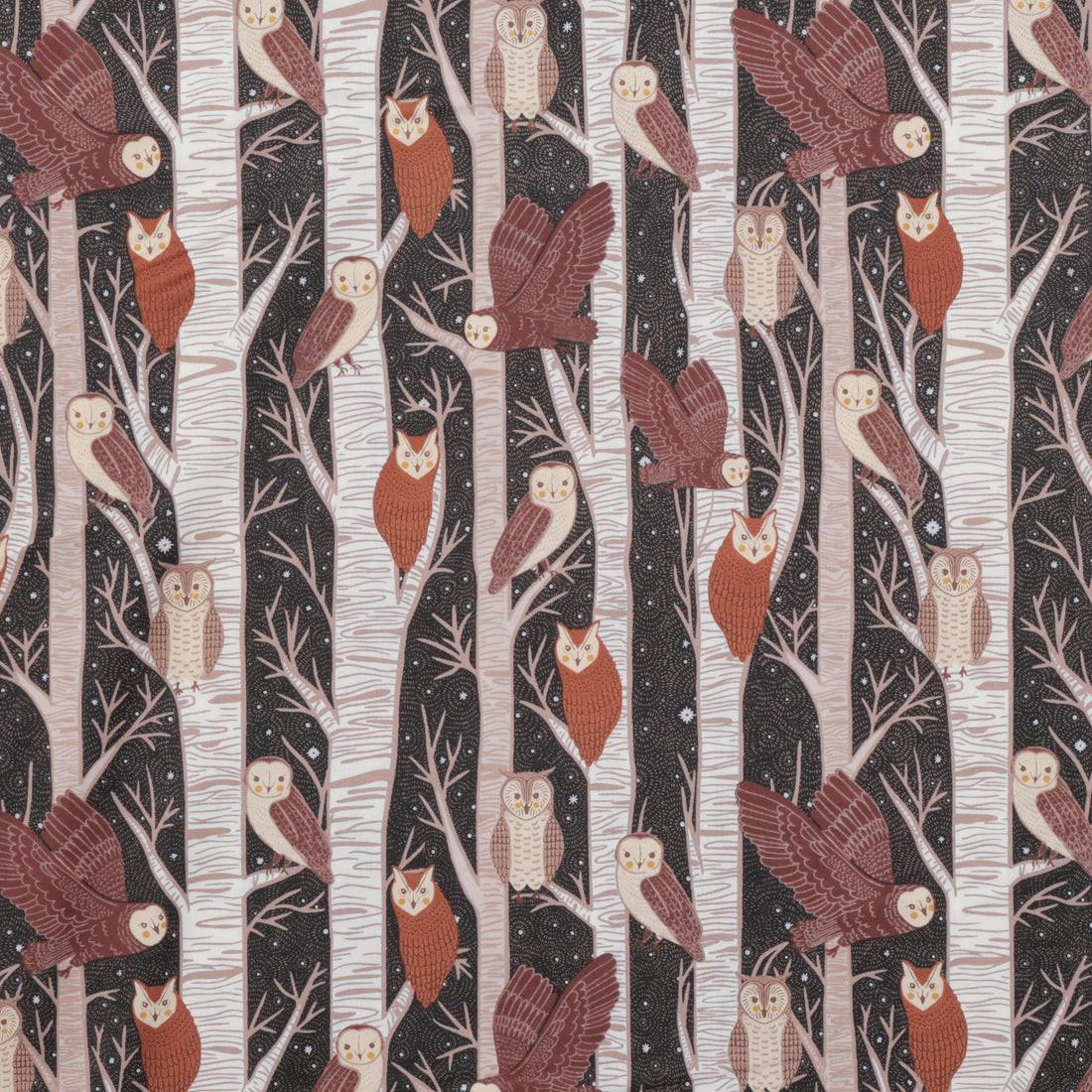 Gingiber - Cotton - Night Owl - Night Owl - Midnight