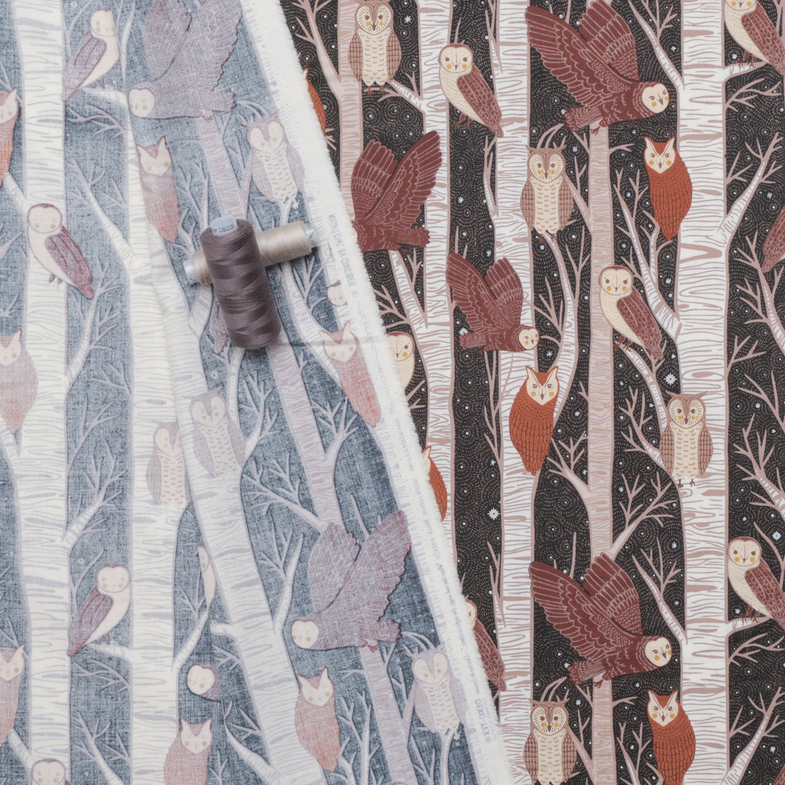 Gingiber - Cotton - Night Owl - Night Owl - Midnight