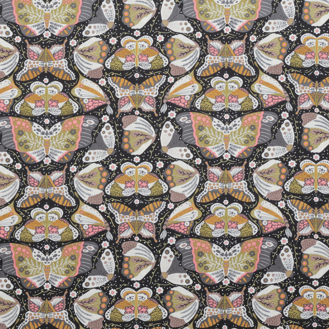 Gingiber - Cotton - Night Owl - Butterfly - Midnight