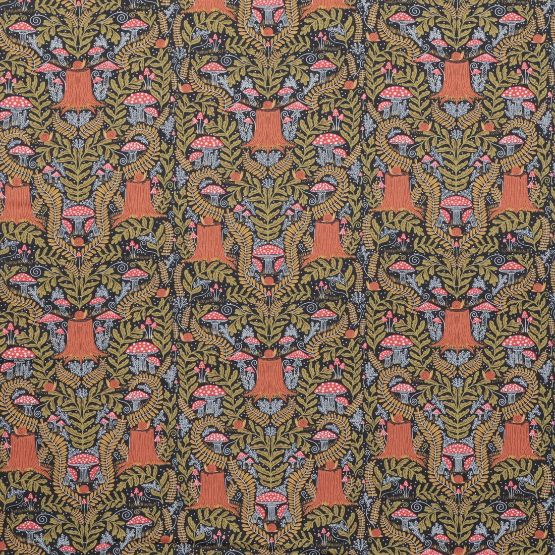 Gingiber - Cotton - Night Owl - Mushroom - Midnight