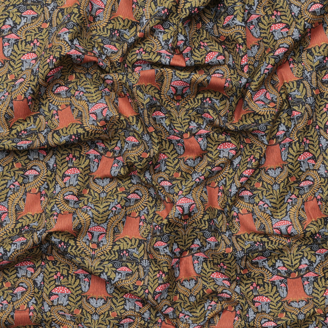 Gingiber - Cotton - Night Owl - Mushroom - Midnight