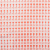 Gingiber - Cotton - Night Owl - Flower Plaid - Petal