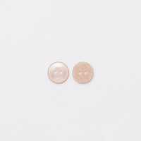Elan - 2-Hole Button - 14mm - Pearl