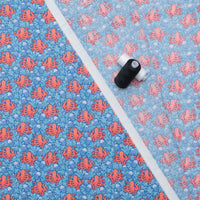 Makower UK - Cotton - Deep Blue Sea - Octopus - Dark Blue