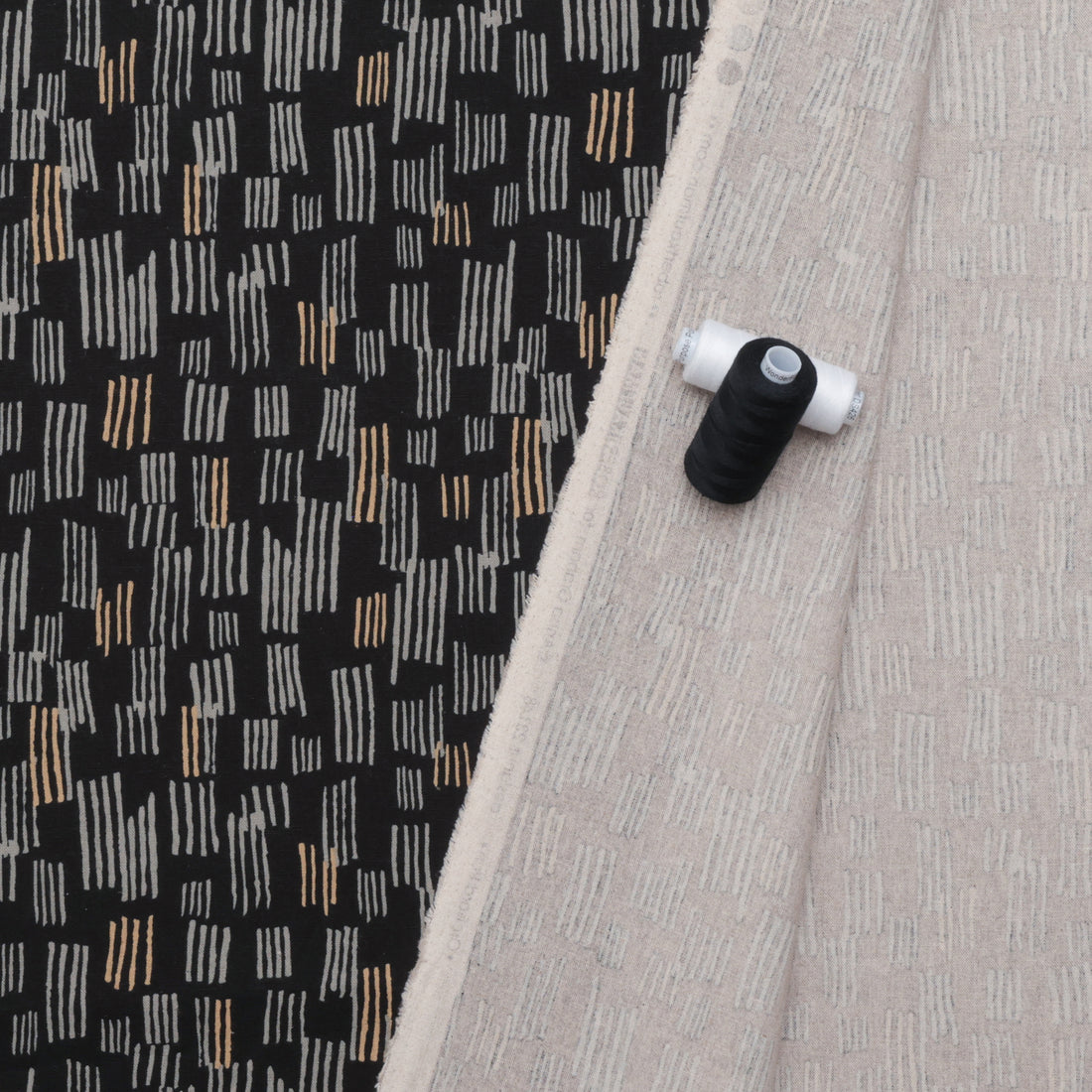 Anna Graham - Canvas - Orchard Run - Lines Charcoal