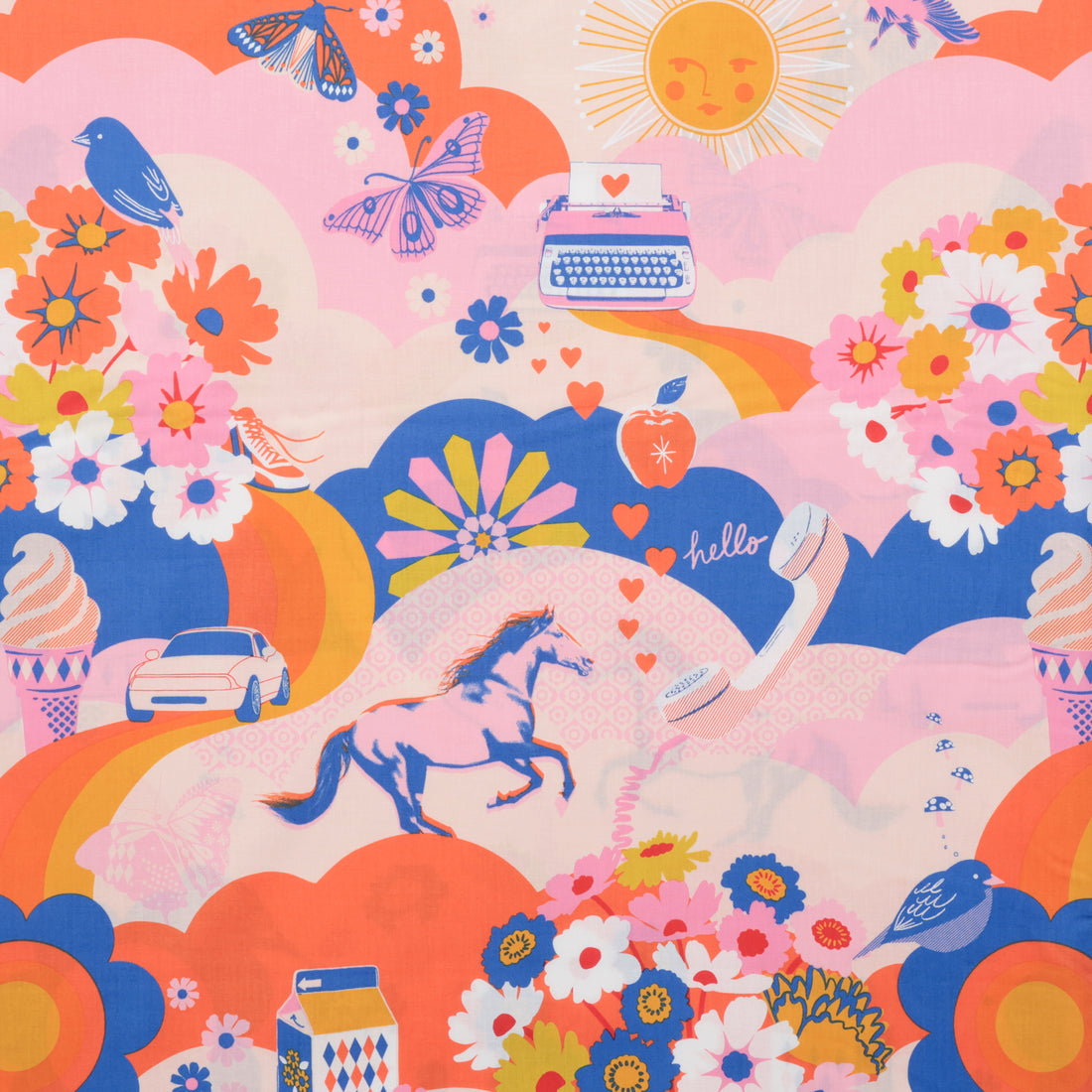 Ruby Star - Cotton - Best Day Ever - Posy