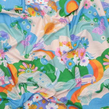 Ruby Star - Cotton - Best Day Ever - Verdant