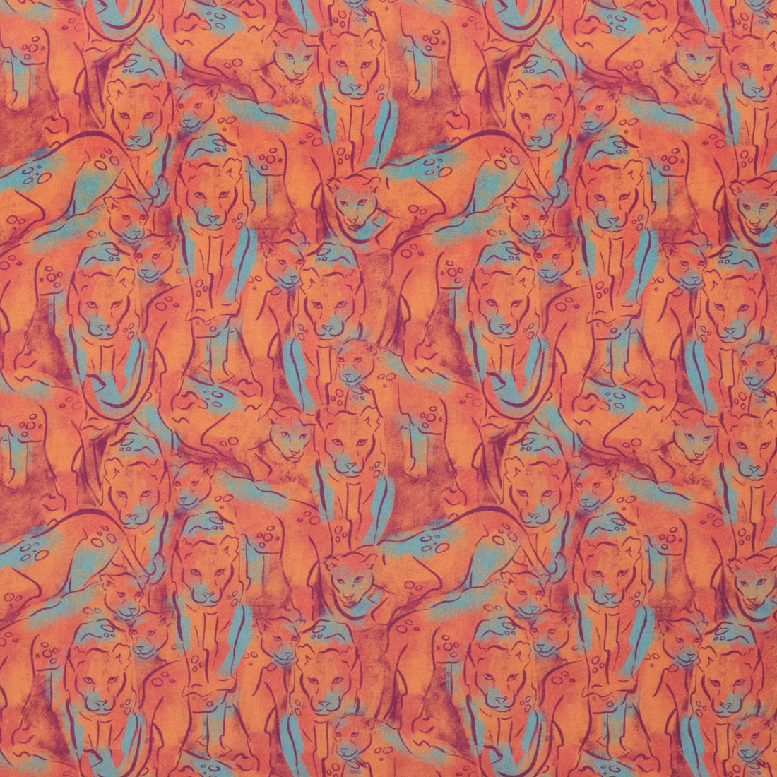 Roo-tid - Viscose - Challis - Fearless