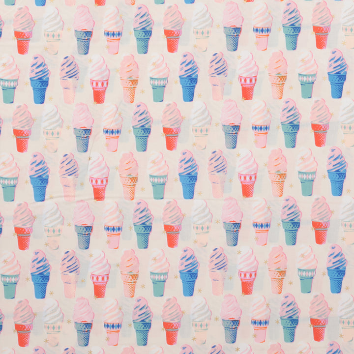 Ruby Star - Cotton - Best Day Ever - Ice Cream - Natural