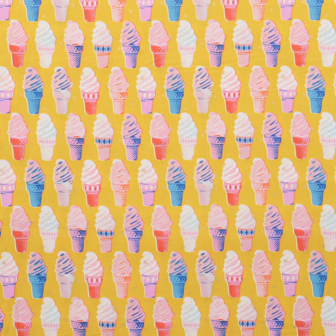 Ruby Star - Cotton - Best Day Ever - Ice Cream - Golden