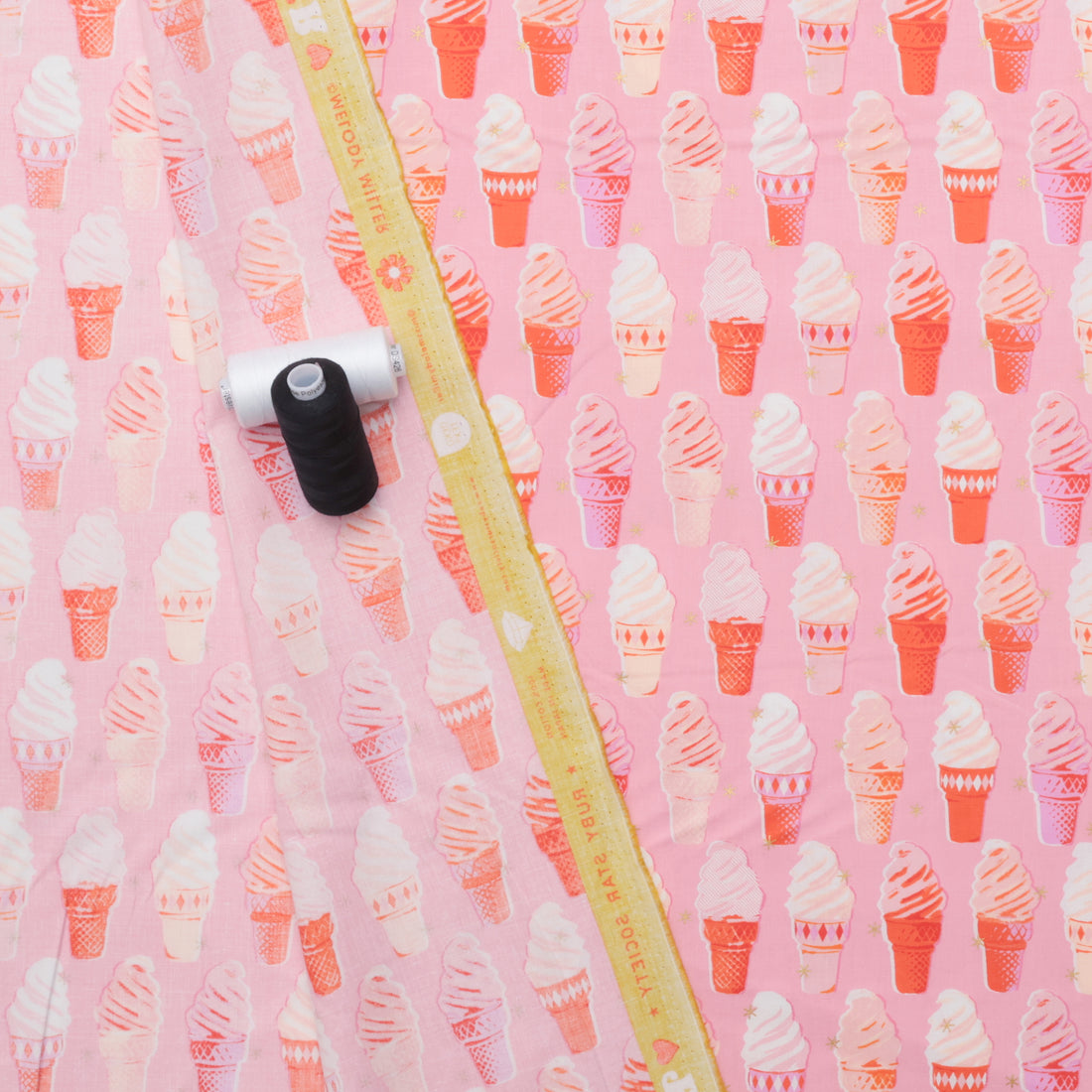 Ruby Star - Cotton - Best Day Ever - Ice Cream - Posy