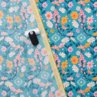 Ruby Star - Cotton - Best Day Ever - Foxgloves - Summer Sky