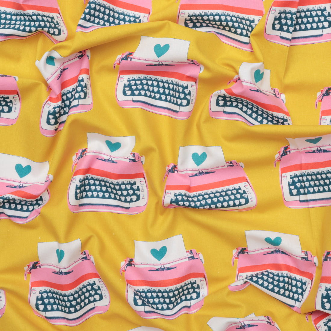 Ruby Star - Canvas - Best Day Ever - Typewriters - Golden