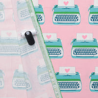 Ruby Star - Canvas - Best Day Ever - Typewriters - Posy