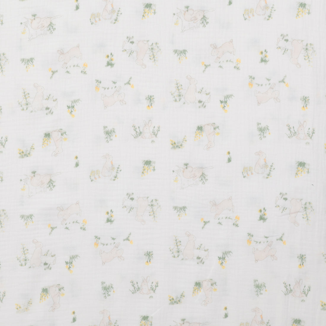 Cotton - Double Gauze - Print - Bunnies