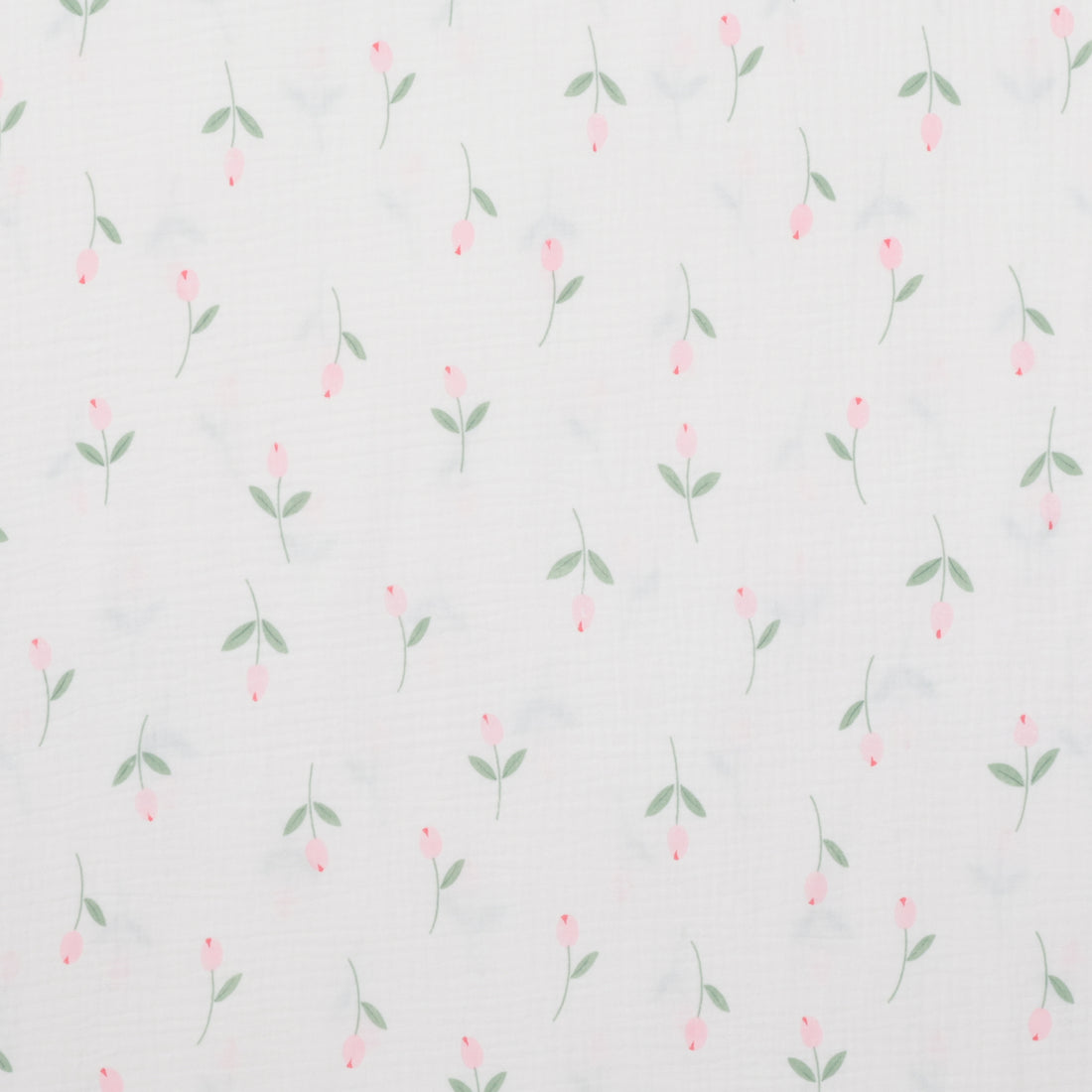 Cotton - Double Gauze - Print - Tulip