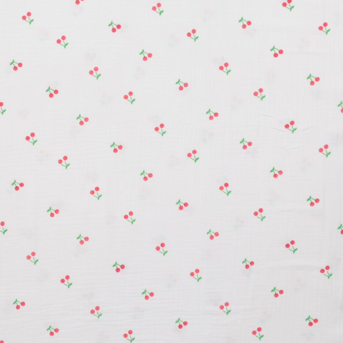 Cotton - Double Gauze - Print - Small Cherry