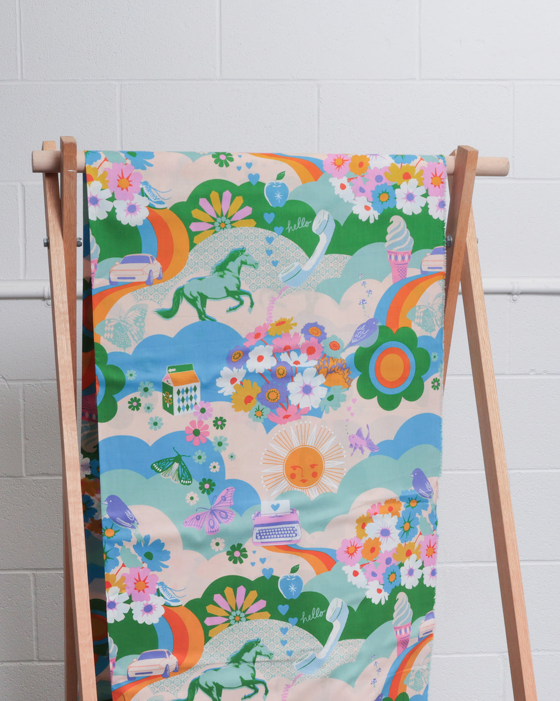 Ruby Star - Cotton - Best Day Ever - Verdant