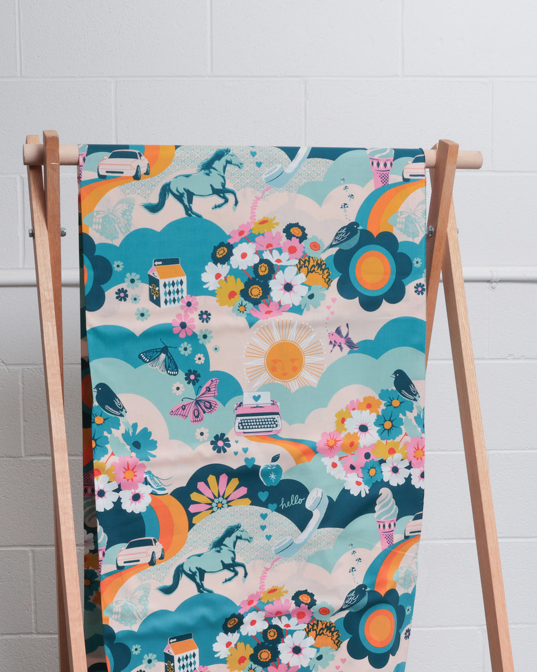 Ruby Star - Cotton - Best Day Ever - Teal