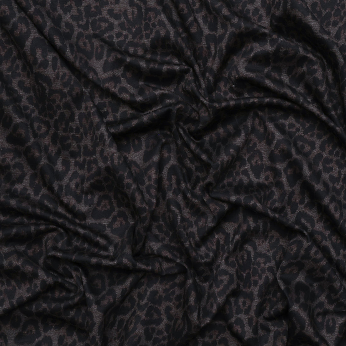 Poly Blend - Pippa - Ponte Print - Mocha