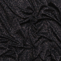 Poly Blend - Pippa - Ponte Print - Mocha