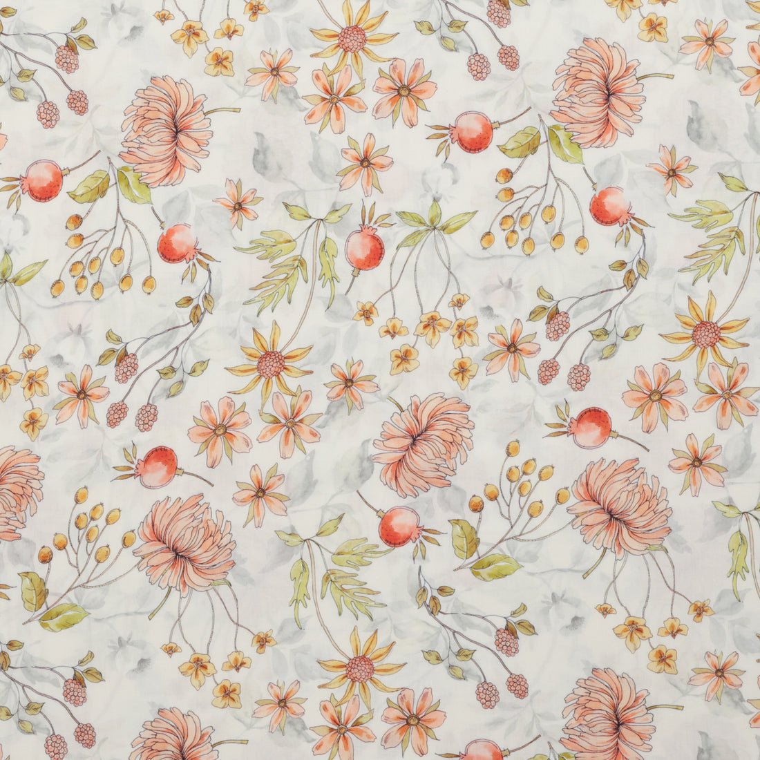 Katia - Viscose - Challis Print - Always Romantic