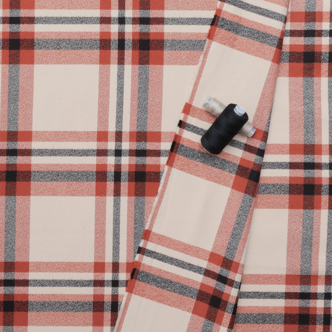 Cotton - Mammoth Flannel - Plaid - Acorn