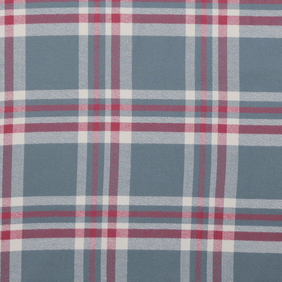 Cotton - Mammoth Flannel - Plaid - Dolphin