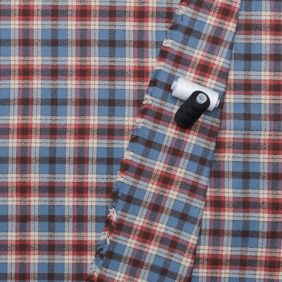Cotton - Mammoth Flannel - Plaid - Cabin