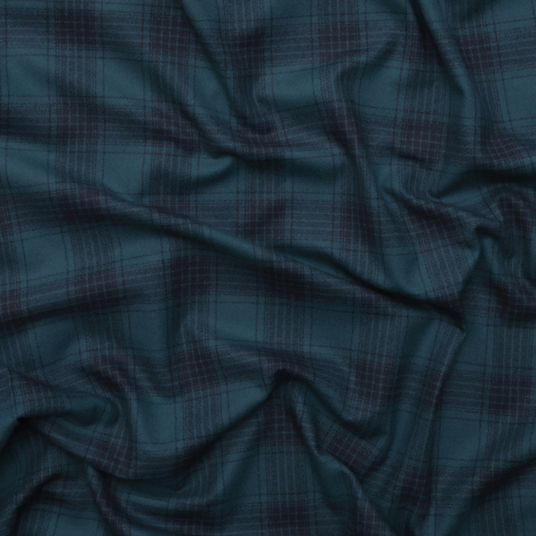 Cotton - Mammoth Flannel - Plaid - Pacific