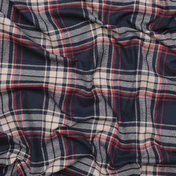 Cotton - Mammoth Flannel - Plaid - Nautical