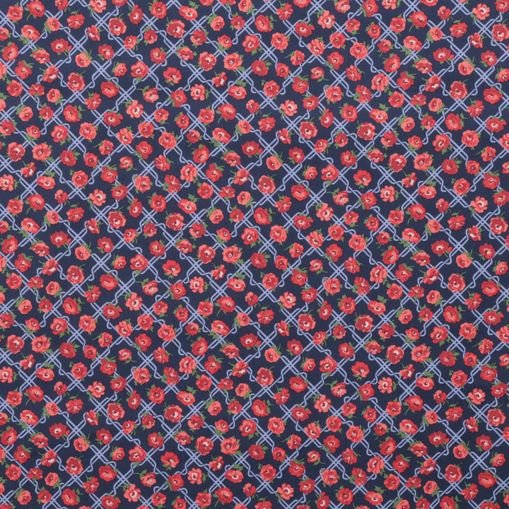 Liberty - Cotton - Floral Nostalgia - Rosemary Blooms A