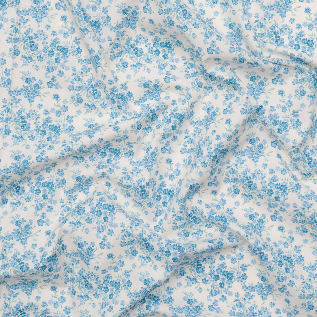 Liberty - Cotton - Floral Nostalgia - Forget Me Not Trail C