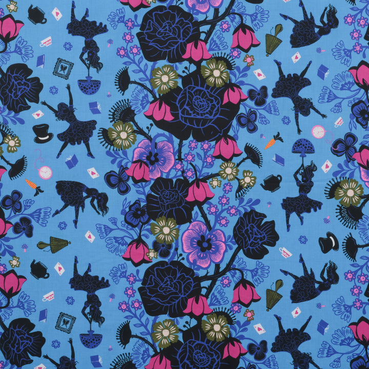Ruby Star - Cotton - Hello Alice - Rabbit Hole - Lindley Blue