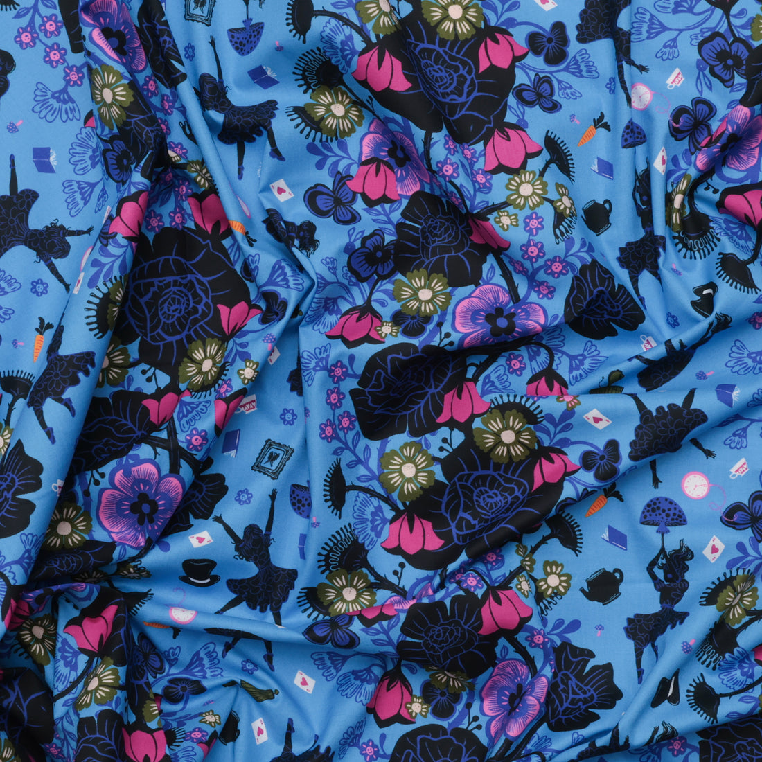 Ruby Star - Cotton - Hello Alice - Rabbit Hole - Lindley Blue