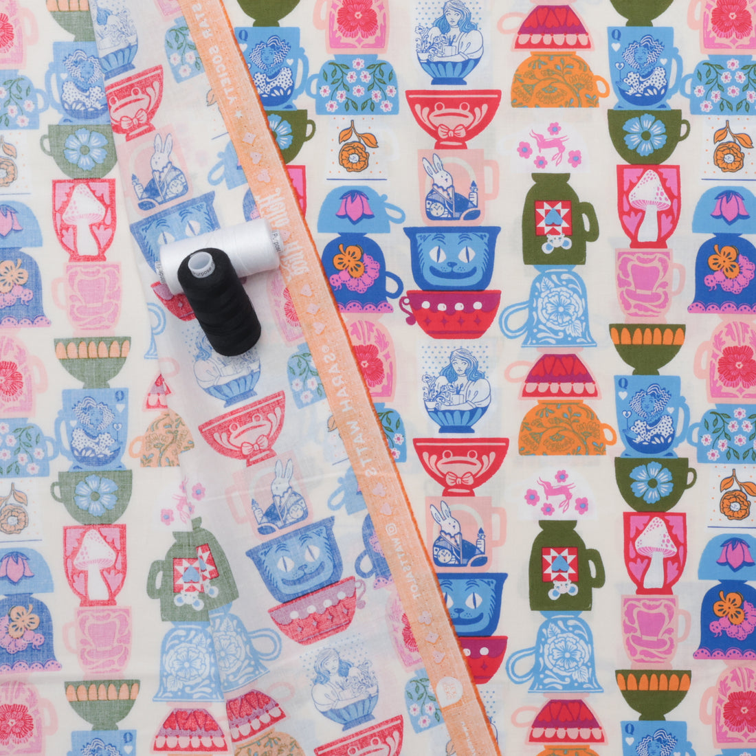 Ruby Star - Cotton - Hello Alice - Tea Party - Shell